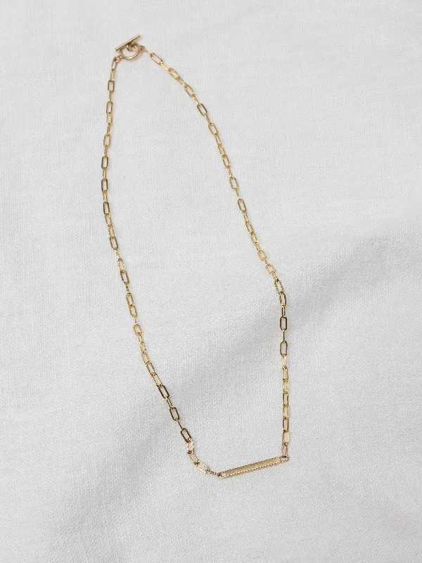 Linea Paperclip Necklace