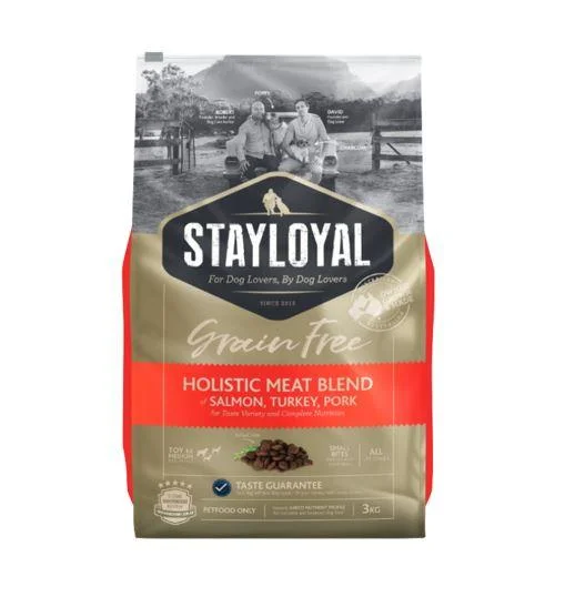 Stay Loyal – Holistic Meat Blend of Salmon, Turkey & Pork – GRAIN FREE