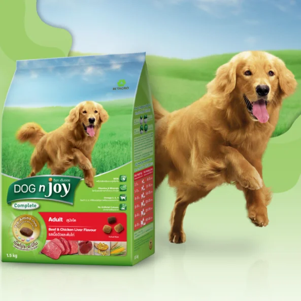 dog n joy Adult (beef&chicken liver flaver) 1.5kg