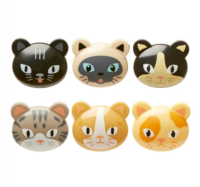 Kikkerland Cat Bag Clips