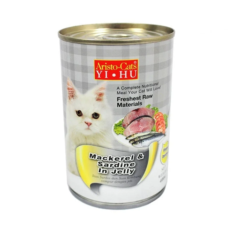 Aristo-cats Mackerel And Sardine In Jelly Canned Cat Food