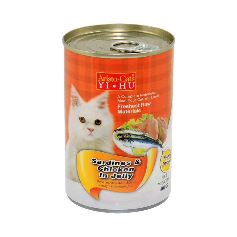 Aristo-cats Sardines And Chicken In Jelly Canned Cat Food