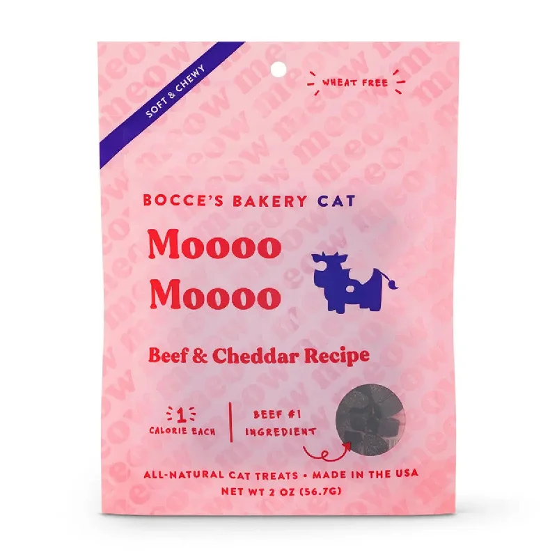 Bocce's Bakery Moooo Moooo 2oz Soft & Chewy Cat Treats