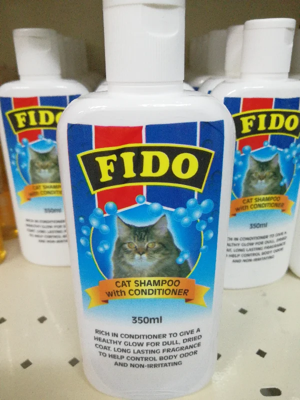 Fido cat shampoo with conditioner. 350ml