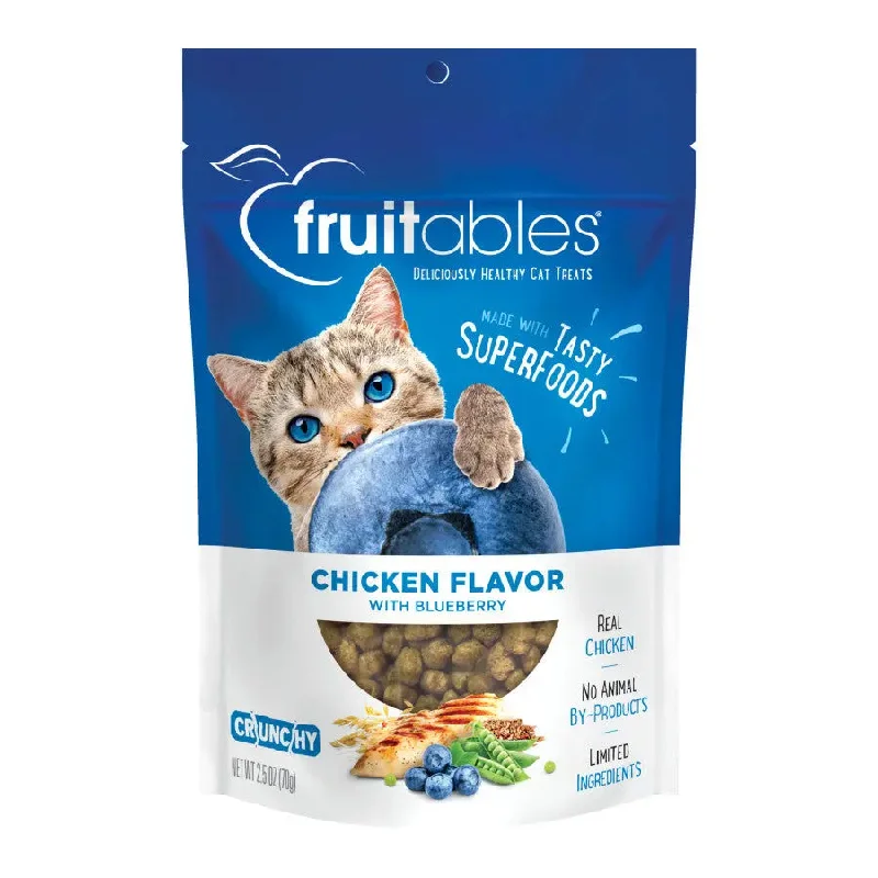 Fruitables Limited Ingredient Crunchy Cat Treats