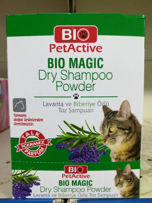 Petactive bio magic Dry shampoo powder cat 6x150g