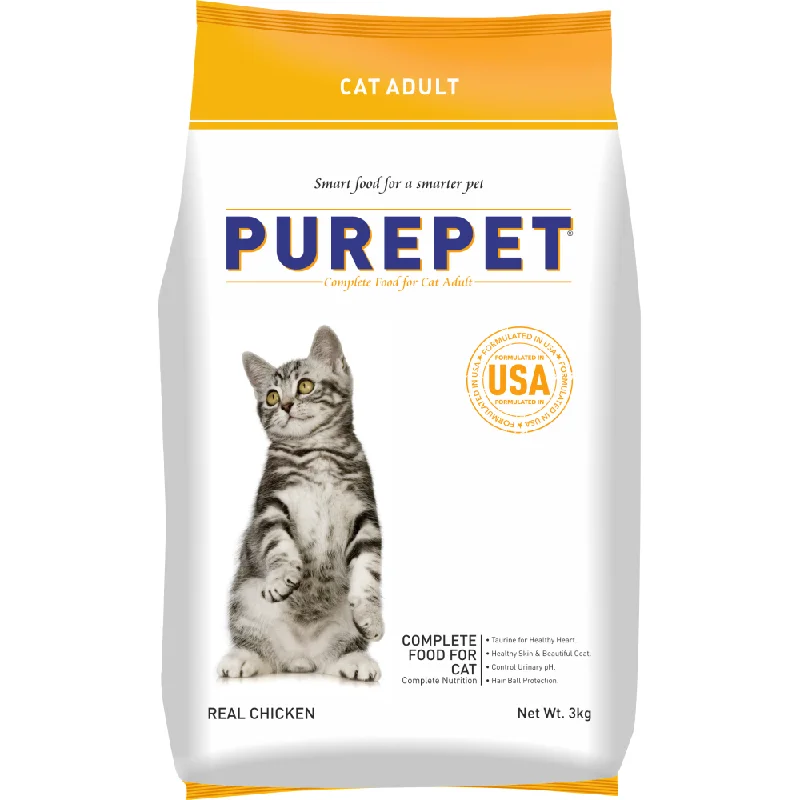 Purepet Real Chicken Adult Dry Cat Food