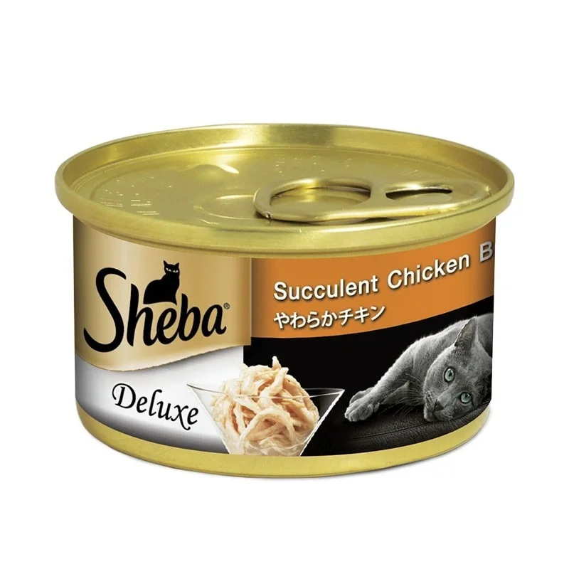 Sheba Succulent Chicken Breast Canned Cat Food