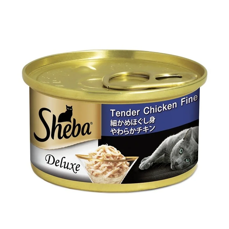 Sheba Tender Chicken Fine Flakes Canned Cat Food