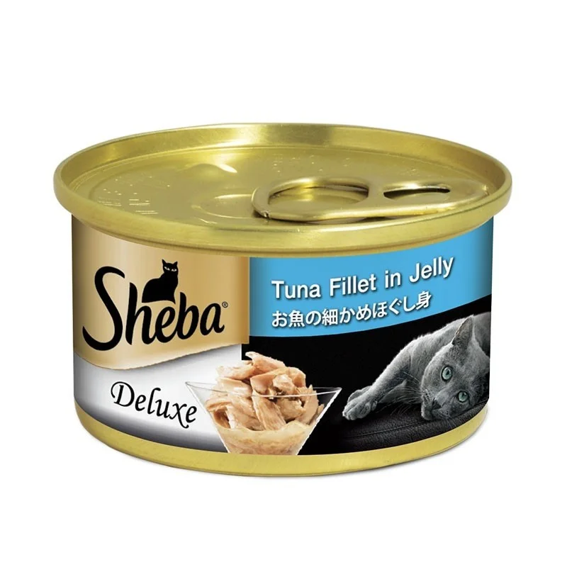 Sheba Tuna Fillet In Jelly Canned Cat Food