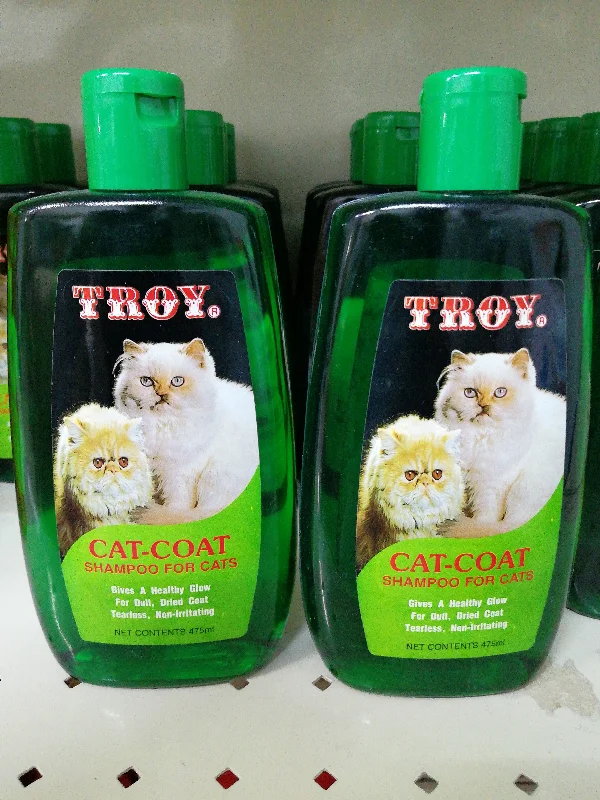 Troy  Cat-Coat Shampoo .12x475ml