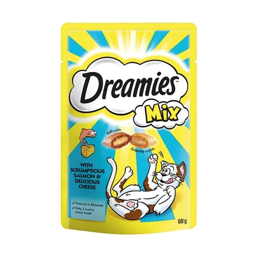 Dreamies Salmon & Cheese 60g